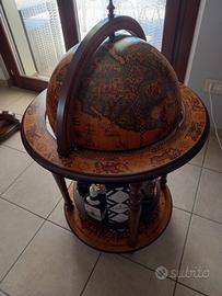 mappamondo porta liquore 