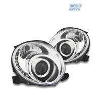 FARI FIAT 500 07-15 LUCE DIURNA TFL FONDO CROMATO
