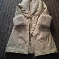 Cappotto imbottito donna bianco  