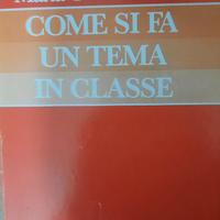 Libro sul tema in classe
