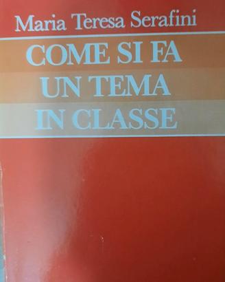 Libro sul tema in classe