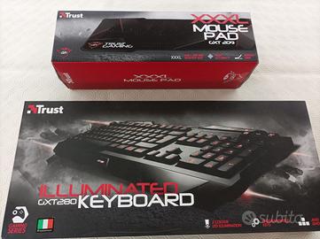 Tastiera Gaming Trust GXT 280 Illuminata