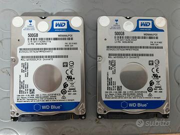 Lotto 2 Hard disk 500gb