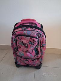 Zainetto scuola Seven 7.1 con trolley rimovibile.
