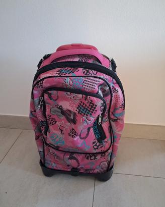 Zainetto scuola Seven 7.1 con trolley rimovibile.