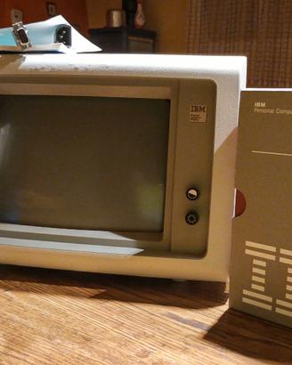 Monitor display IBM 5151 + Guida *non testato*