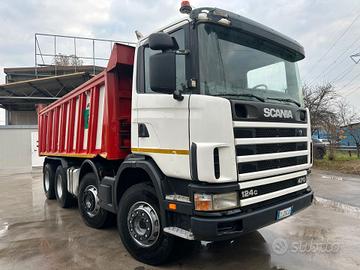 Scania 124 470 4 assi ribaltabile