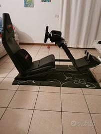 X-box serie x+Postazione di guida F-GT+volante