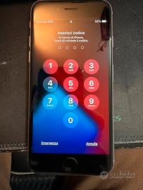 iPhone 6s funzionante con cover