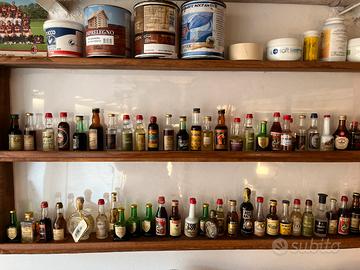 Bottiglie mignon liquore da collezione