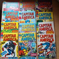 Blocco 18 fumetti Capitan America Corno 1 edizione