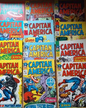 Blocco 18 fumetti Capitan America Corno 1 edizione