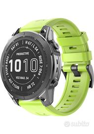 NUOVO  Cinturino LIME 26 mm GARMIN FENIX 7e altri