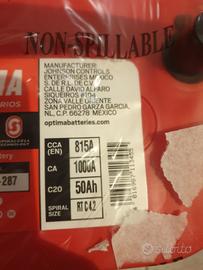 BATTERIA OPTIMA RED TOP RT C 4.2 NUOVA