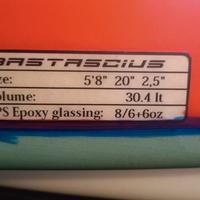 Tavola Surf Bastascius All round 5'9"