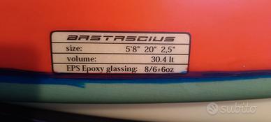 Tavola Surf Bastascius All round 5'9"