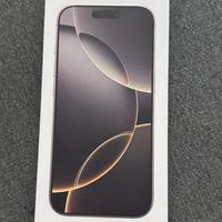 iPhone 16 Pro 256GB Nuovo Titanium naturale