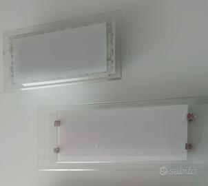 Due plafoniere da soffitto Perenz.