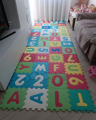 Tappeto Puzzle Bambini GIGANTE XXL 3 Metri | Schiu