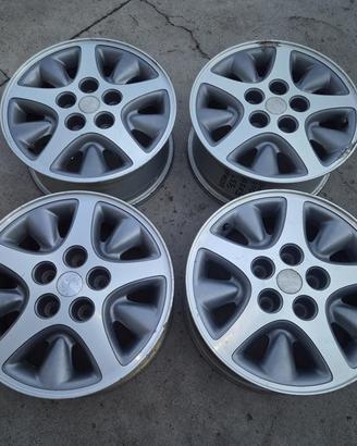 Cerchi In Lega Da 15" Per Chrysler Voyager 2001