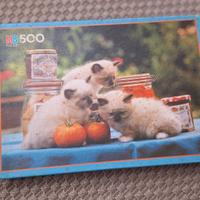 Puzzle 500 pezzi Milton Bradley anni '80