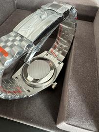 Orologio acciaio uomo 36mm meccanico