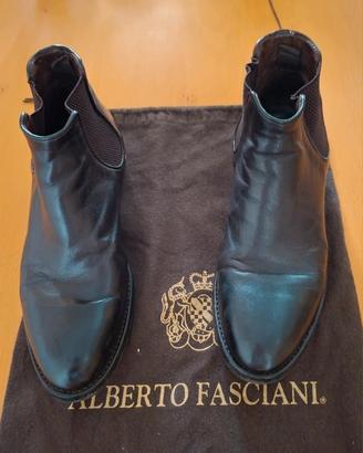 Stivaletti donna Alberto Fasciani in pelle marrone