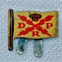 Distintivo requetés carlisti Guerra di Spagna 1940