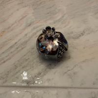 Melograno in argento laminato - S