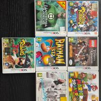 Lotto di 7 giochi COMPLETI 3ds pal ita