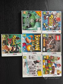 Lotto di 7 giochi COMPLETI 3ds pal ita