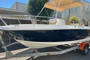 Barca Idea Marine 58 Open Line, con carrello PASCA