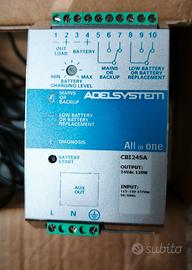 Alimentatore da guida Din in 230 V. out 24 Vdc 