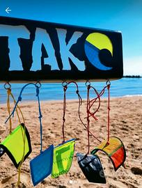 Kitesurf in miniatura da appendere allo specchiett