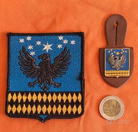 7° Regg. AVES "Vega": patch su velcro + battitasca