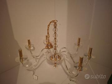 lampadai e 3 lampade vano scala.