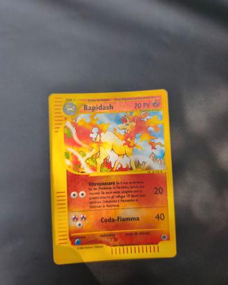 Pokémon Rapidash Reverse Holo 12/165 Expedition IT