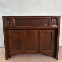 Set completo mobile, piano, lavabo e specchio