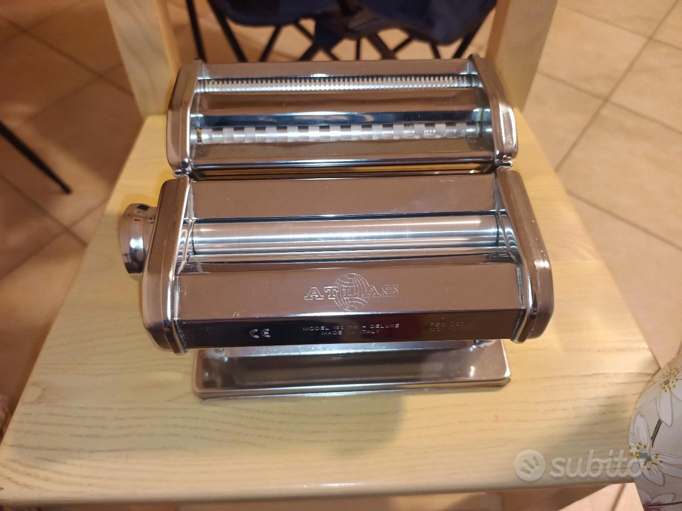 Macchina Per Pasta Manuale In Acciaio Inox 3-in-1 - 9 Spessori, Taglio 2mm/6mm, Per Spaghetti, Fettuccine, Lasagne