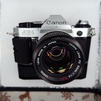 CANON AE1 PROGRAM CON 50 F 1,4 E WINDER
