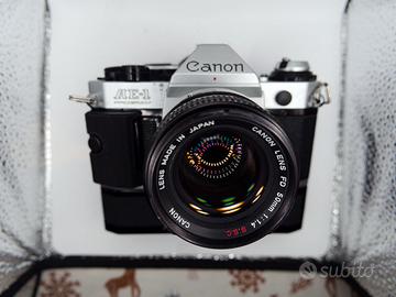 CANON AE1 PROGRAM CON 50 F 1,4 E WINDER