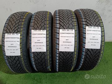 4 GOMME 165 65 15/185 60 15 CONTINENTAL RIF2802