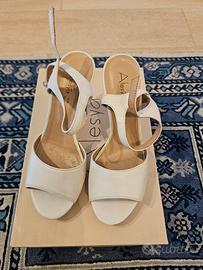 sandali color crema misura 36