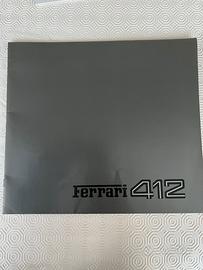 Ferrari 412 , catalogo originale