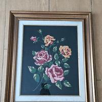 Quadro rose colorate