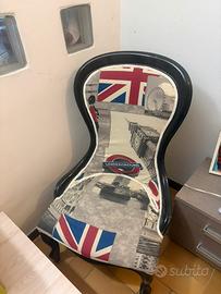 Poltrona Vintage Union Jack