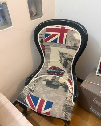 Poltrona Vintage Union Jack