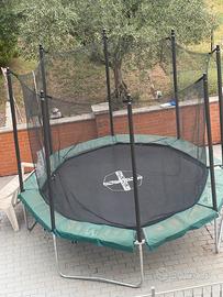 Domyos trampolino usato diametro 3mt