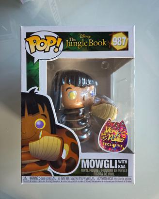 mowgli with kaa - funko pop -very neko exclusive
