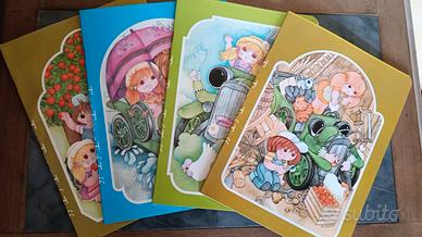 Set 4 quaderni vintage R. Imhoff anni 70